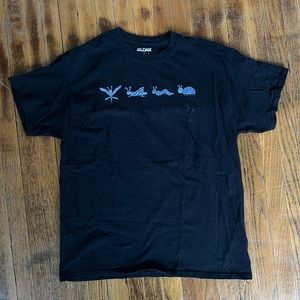 Handmade Screen Printed Bug Shirt